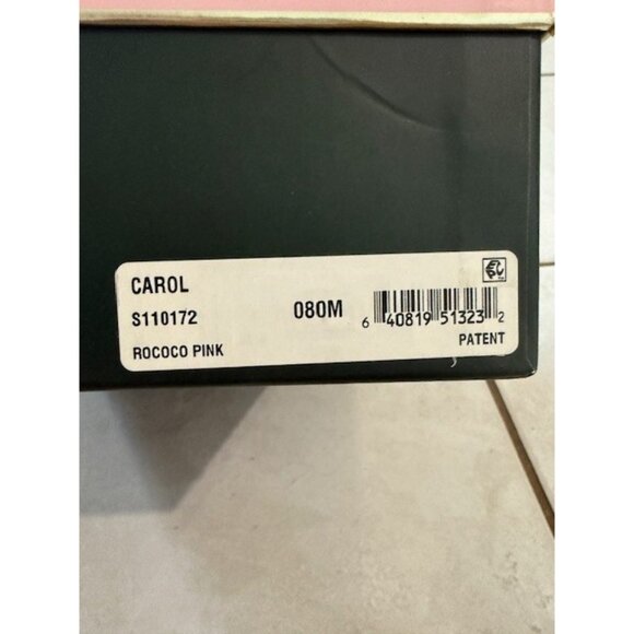 Kate Spade New York Womens Carol Sandals Rococo Pink Patent Leather Size 8 M NIB - Picture 7 of 7